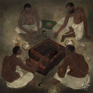 Agni in the Courtyard